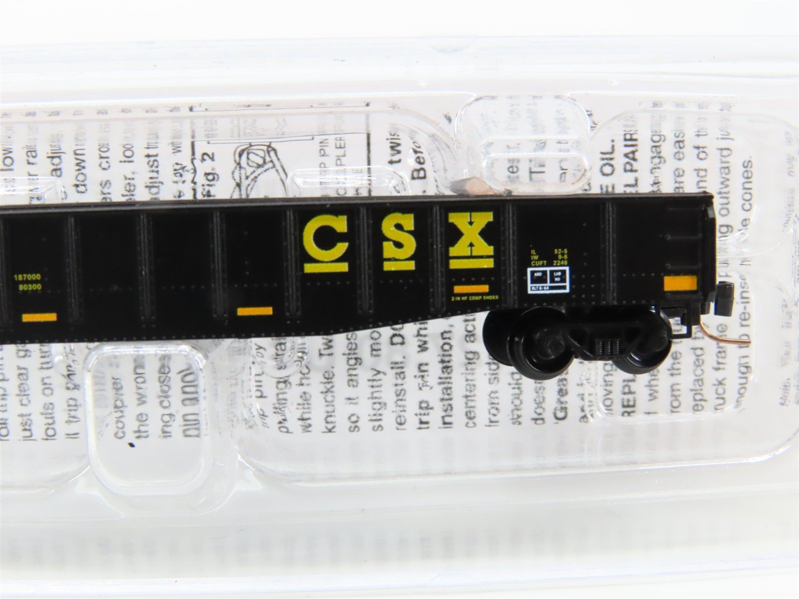 Z Scale Micro-Trains MTL 52200241 CSXT 50' Open Gondola #704786 w/ Load