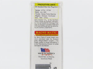 Z Scale Micro-Trains MTL 50700472 NP Northern Pacific 50' Box Car #97732