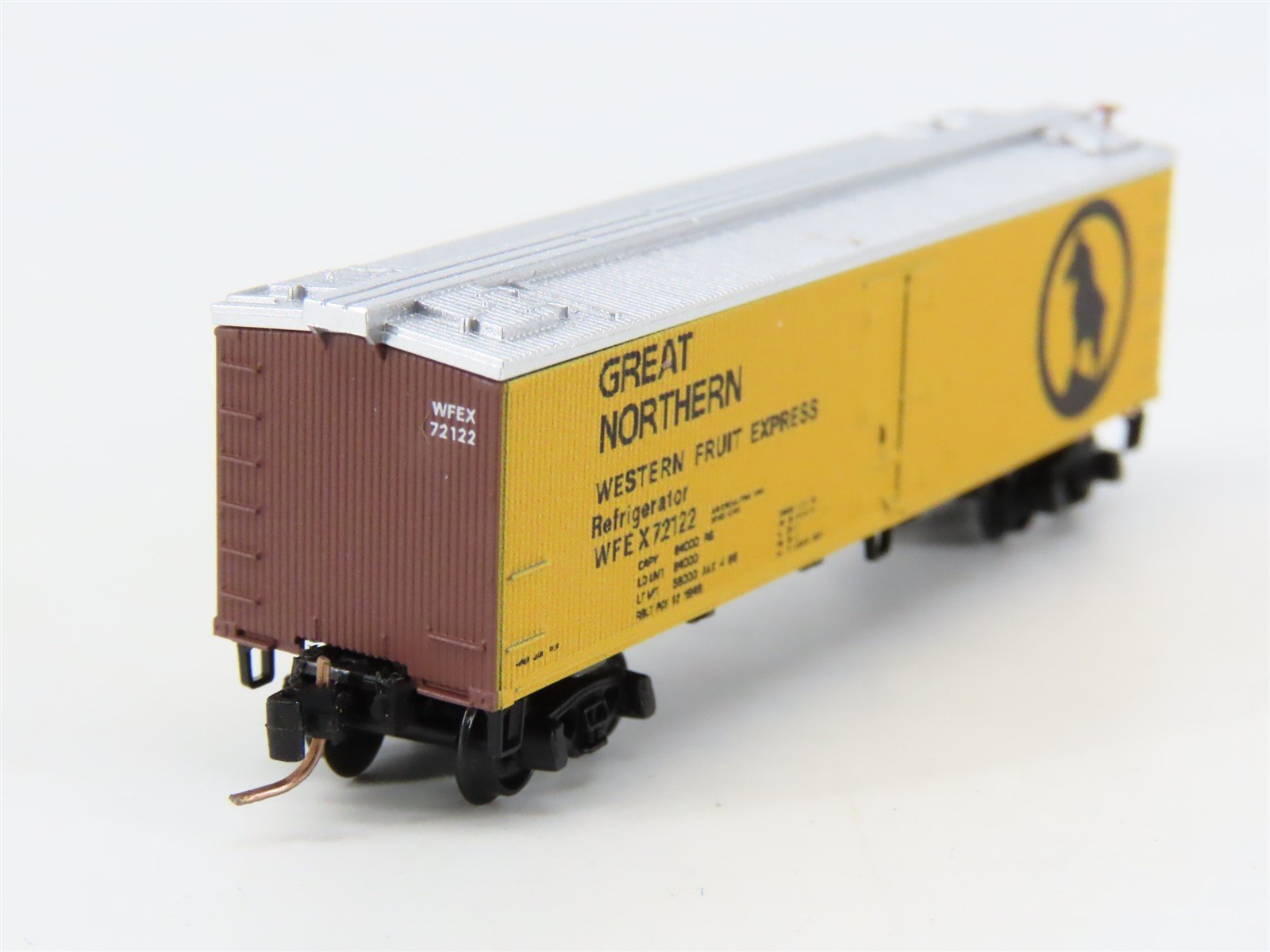 Z Scale Micro-Trains MTL 51800591 WFEX Great Northern 40' Wood Reefer #72122