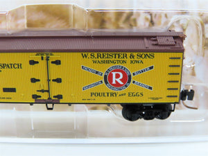 Z Scale Micro-Trains MTL 51800861 NADX W.S. Reister & Sons 40' Wood Reefer #3029
