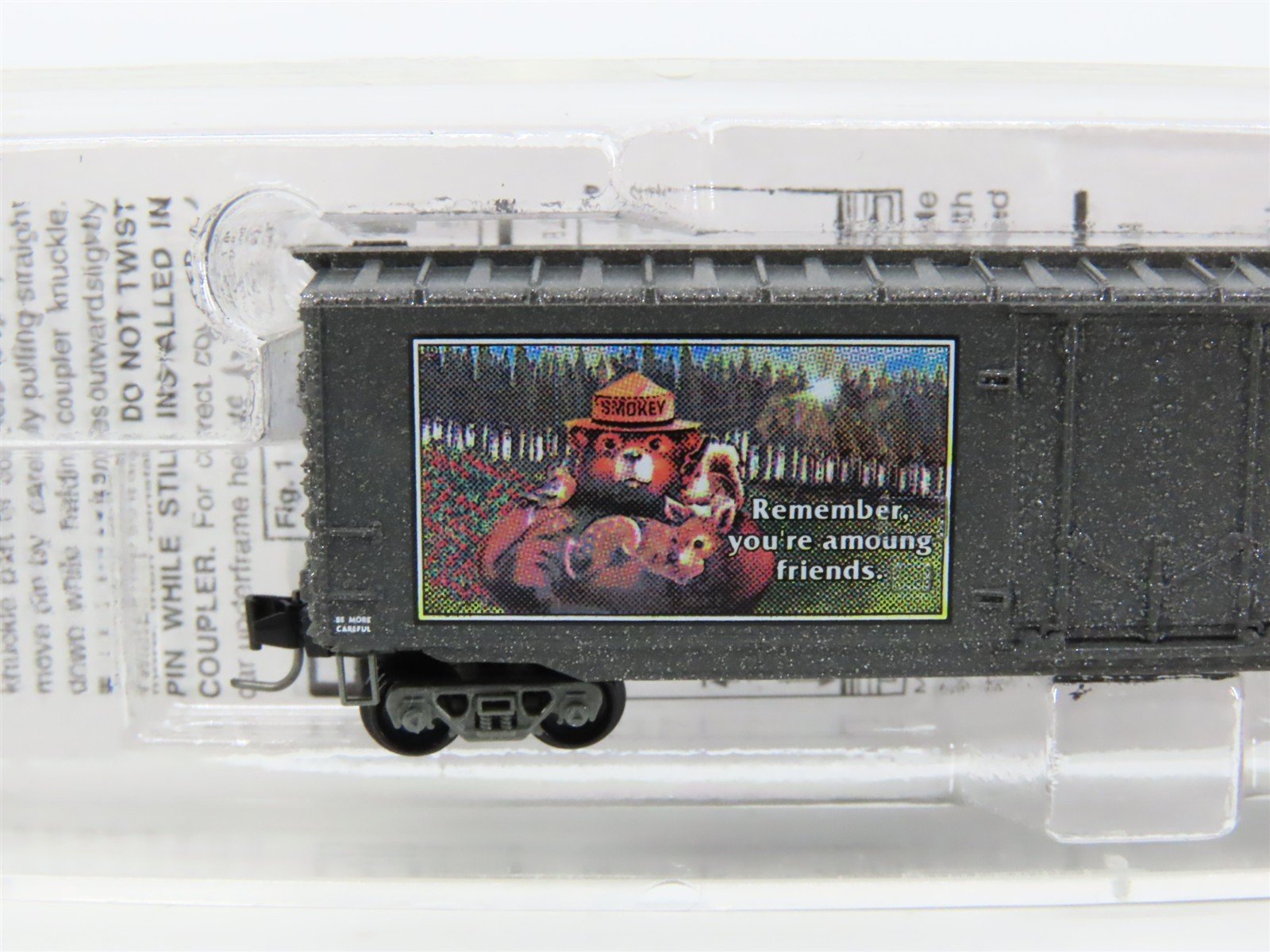 Z Scale Micro-Trains MTL 50700340 SBX Smokey Bear 50' Plug Door Box Car #1980A