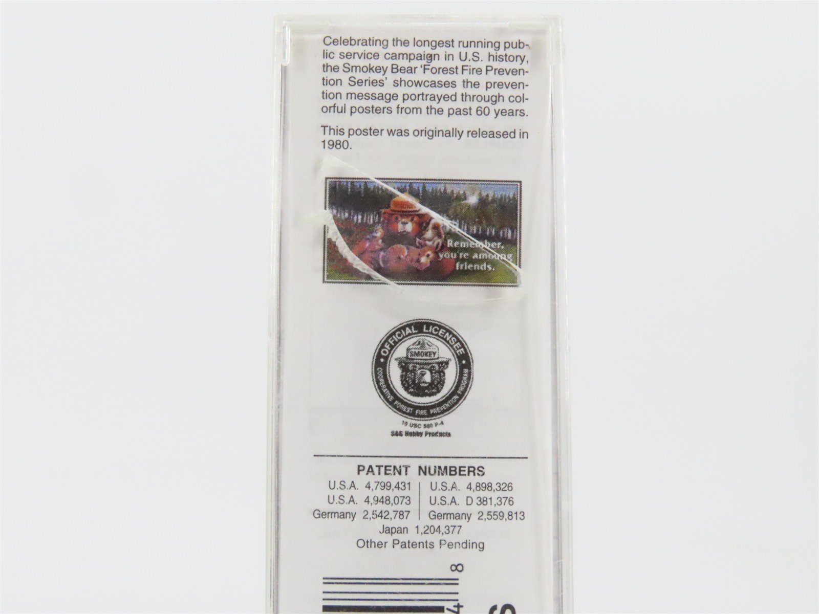Z Scale Micro-Trains MTL 50700340 SBX Smokey Bear 50' Plug Door Box Car #1980A