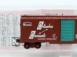 Z Scale Micro-Trains MTL NTS Route of the Modules Single Door Box Car #2005