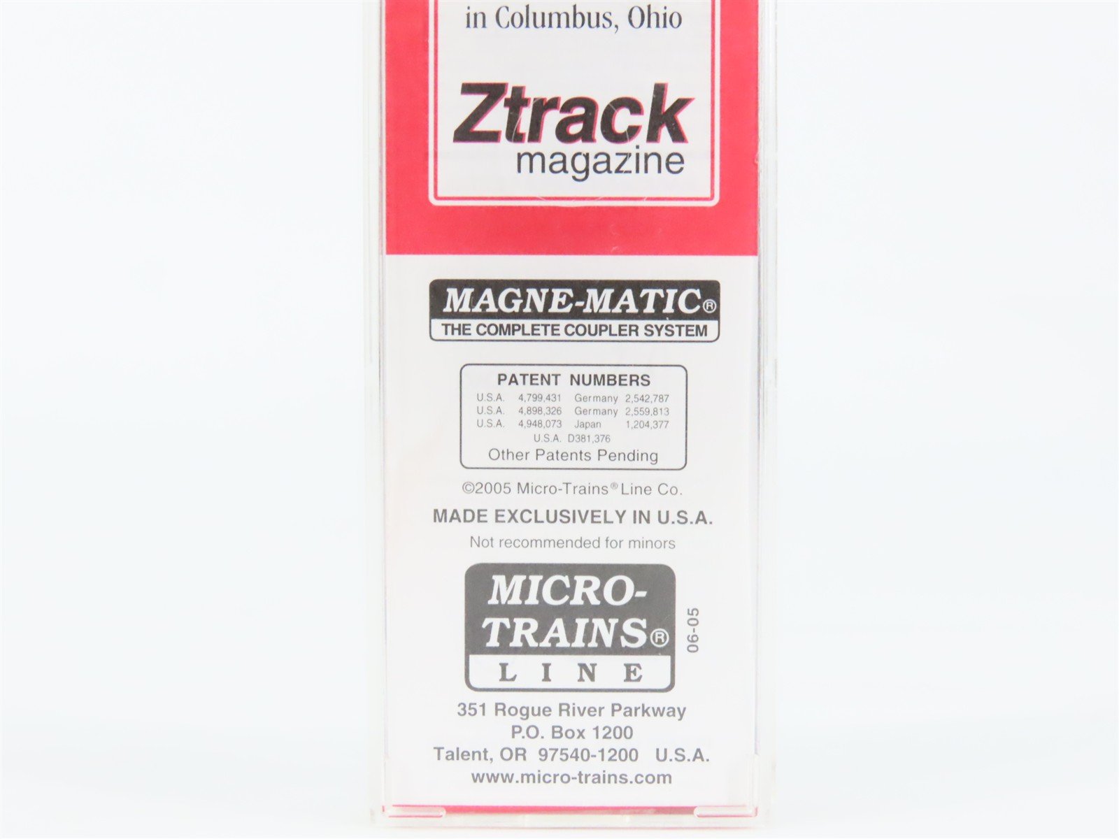 Z Scale Micro-Trains MTL NTS Route of the Modules Single Door Box Car #2005