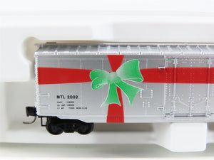 Z Scale Micro-Trains MTL 13622-2 Holiday Overnight Express 40' Box Car #2002