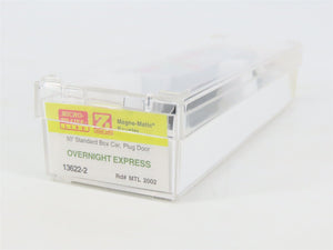 Z Scale Micro-Trains MTL 13622-2 Holiday Overnight Express 40' Box Car #2002