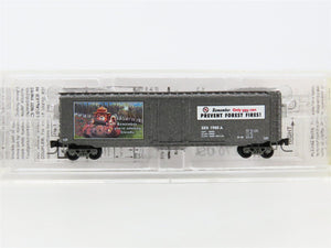 Z Scale Micro-Trains MTL 50700340 SBX Smokey Bear 50' Plug Door Box Car #1980A