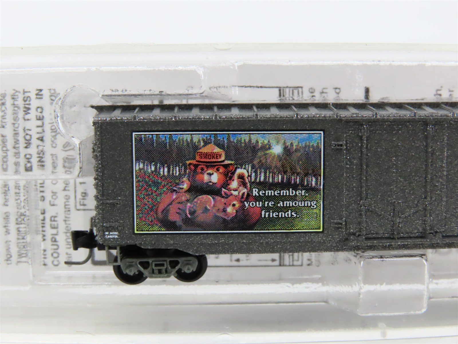 Z Scale Micro-Trains MTL 50700340 SBX Smokey Bear 50' Plug Door Box Car #1980A