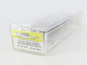 Z Scale Micro-Trains MTL 50700340 SBX Smokey Bear 50' Plug Door Box Car #1980A