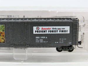 Z Scale Micro-Trains MTL 50700320 SBX Smokey Bear 50' Plug Door Box Car #1959A