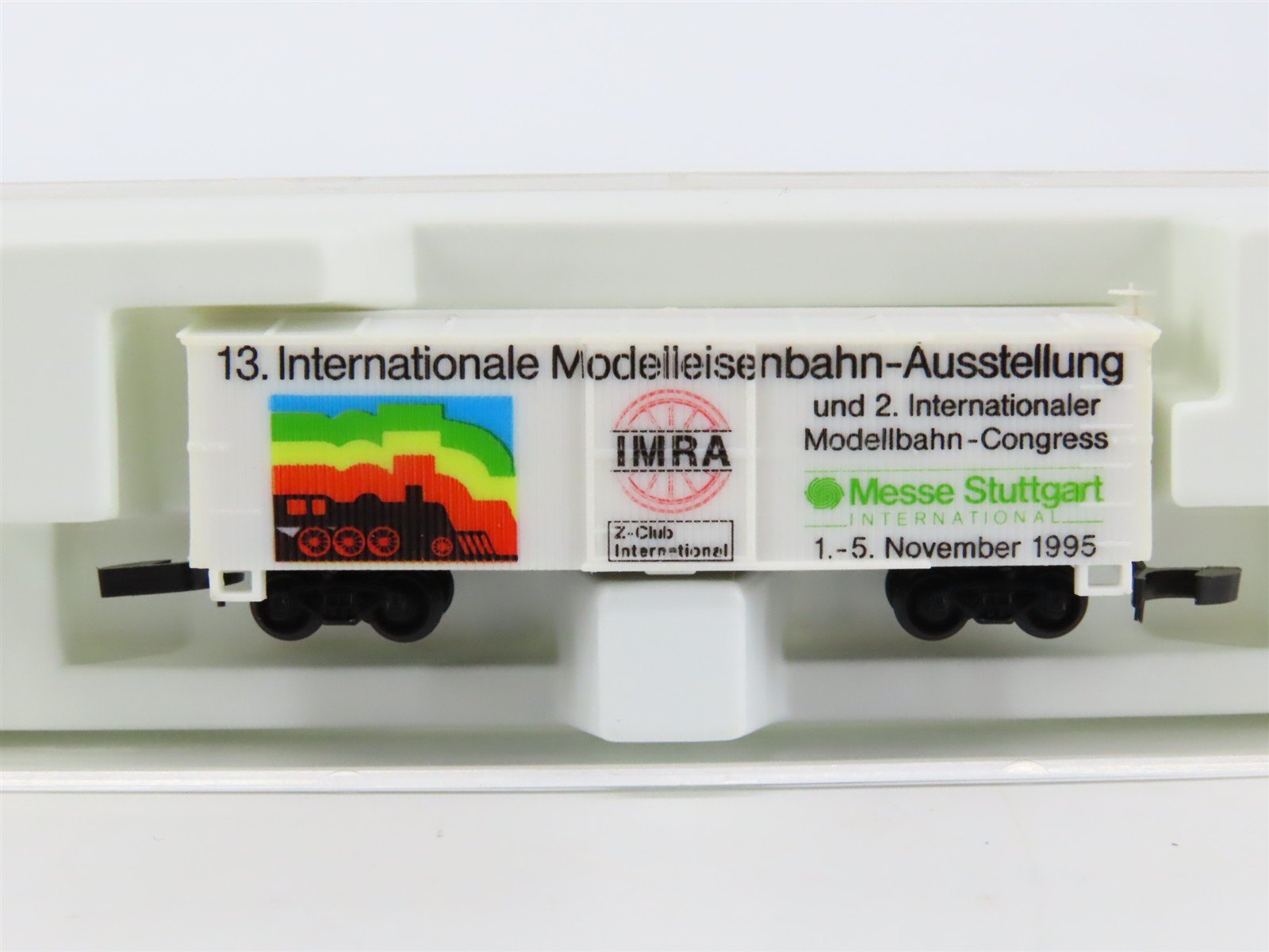 Z Scale Micro-Trains MTL IMRA Messe Stuttgart Single Door Box Car