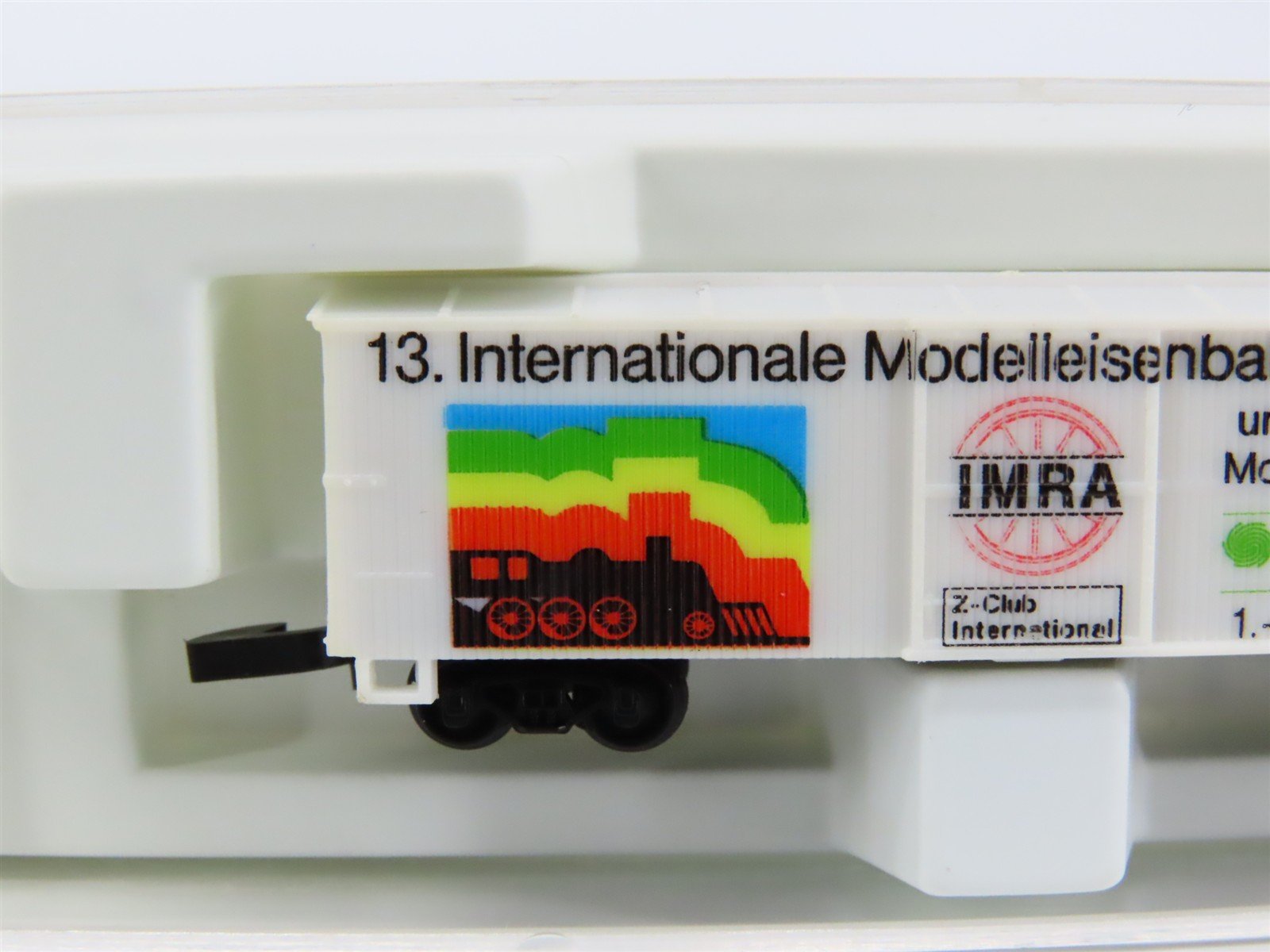 Z Scale Micro-Trains MTL IMRA Messe Stuttgart Single Door Box Car