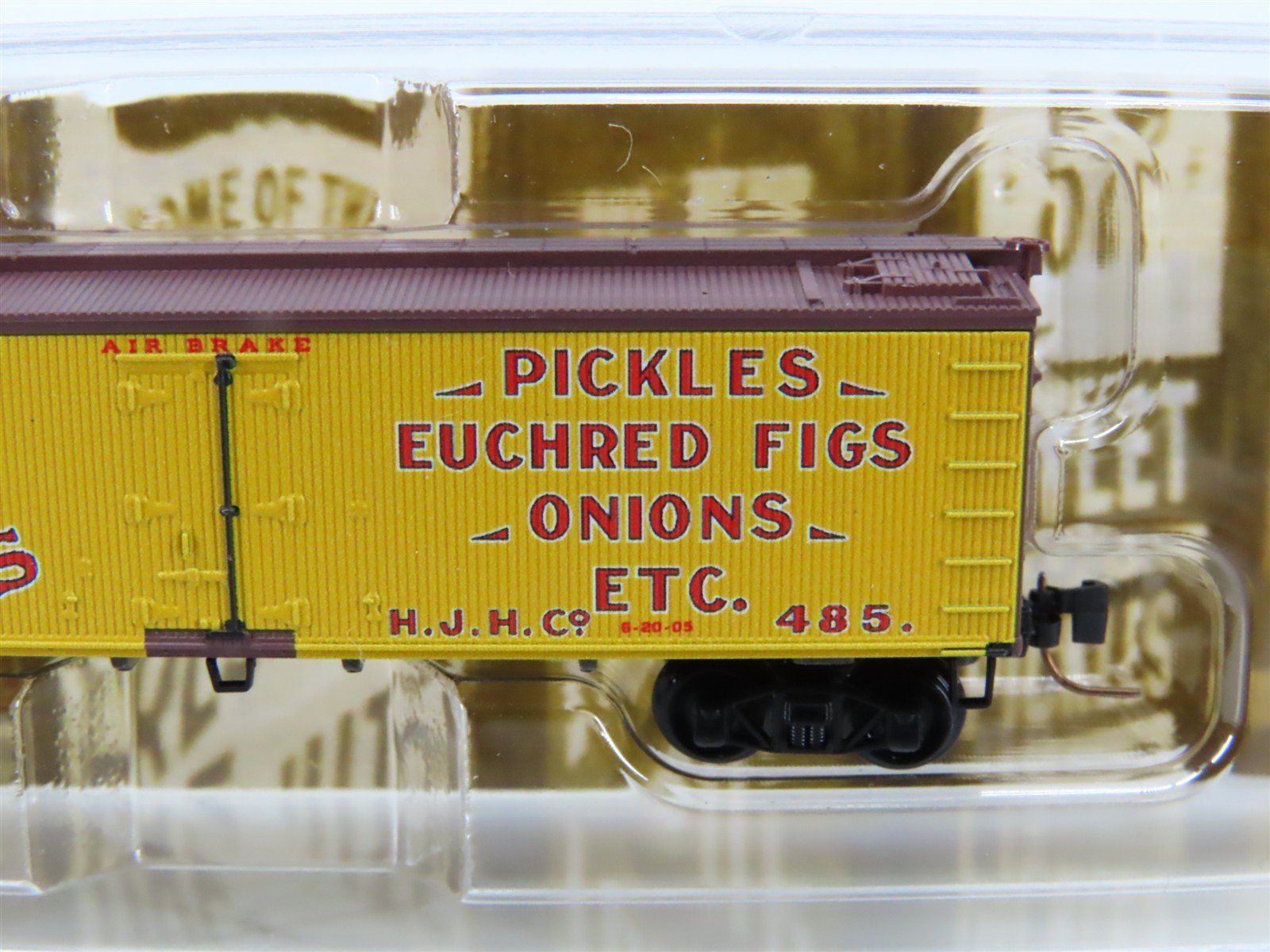 Z Scale Micro-Trains MTL 51800670 HJHC Heinz 57 Varieties 40' Wood Reefer #485