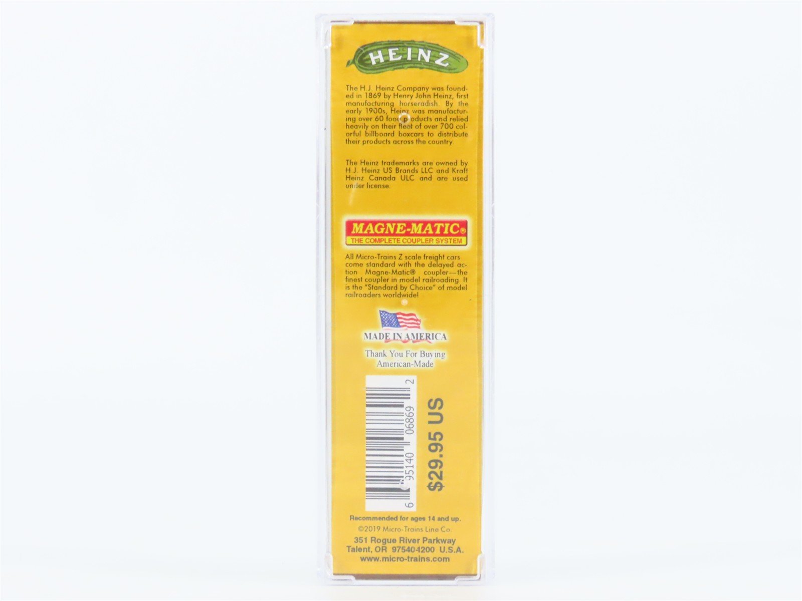 Z Scale Micro-Trains MTL 51800680 HPFL Heinz Baked Beans 40' Wood Reefer #3015