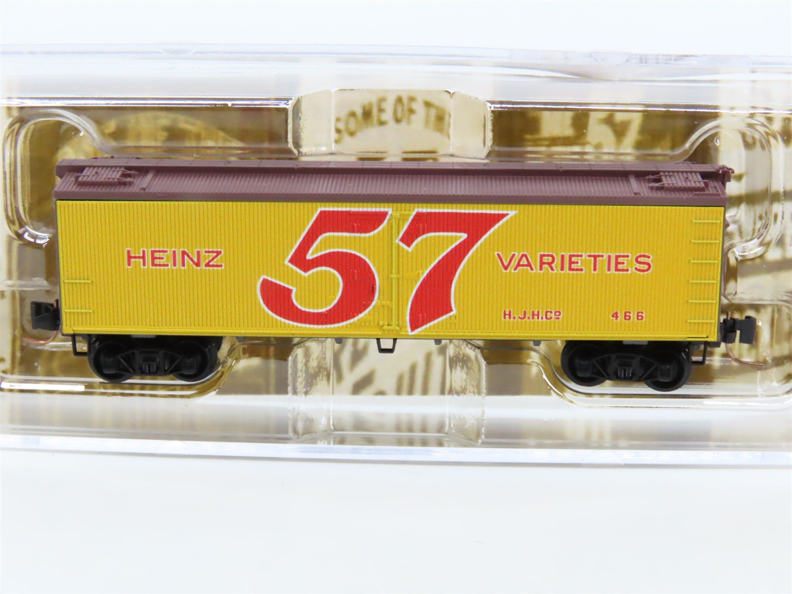 Z Scale Micro-Trains MTL 51800660 HJHC Heinz 57 Varieties 40' Wood Reefer #466