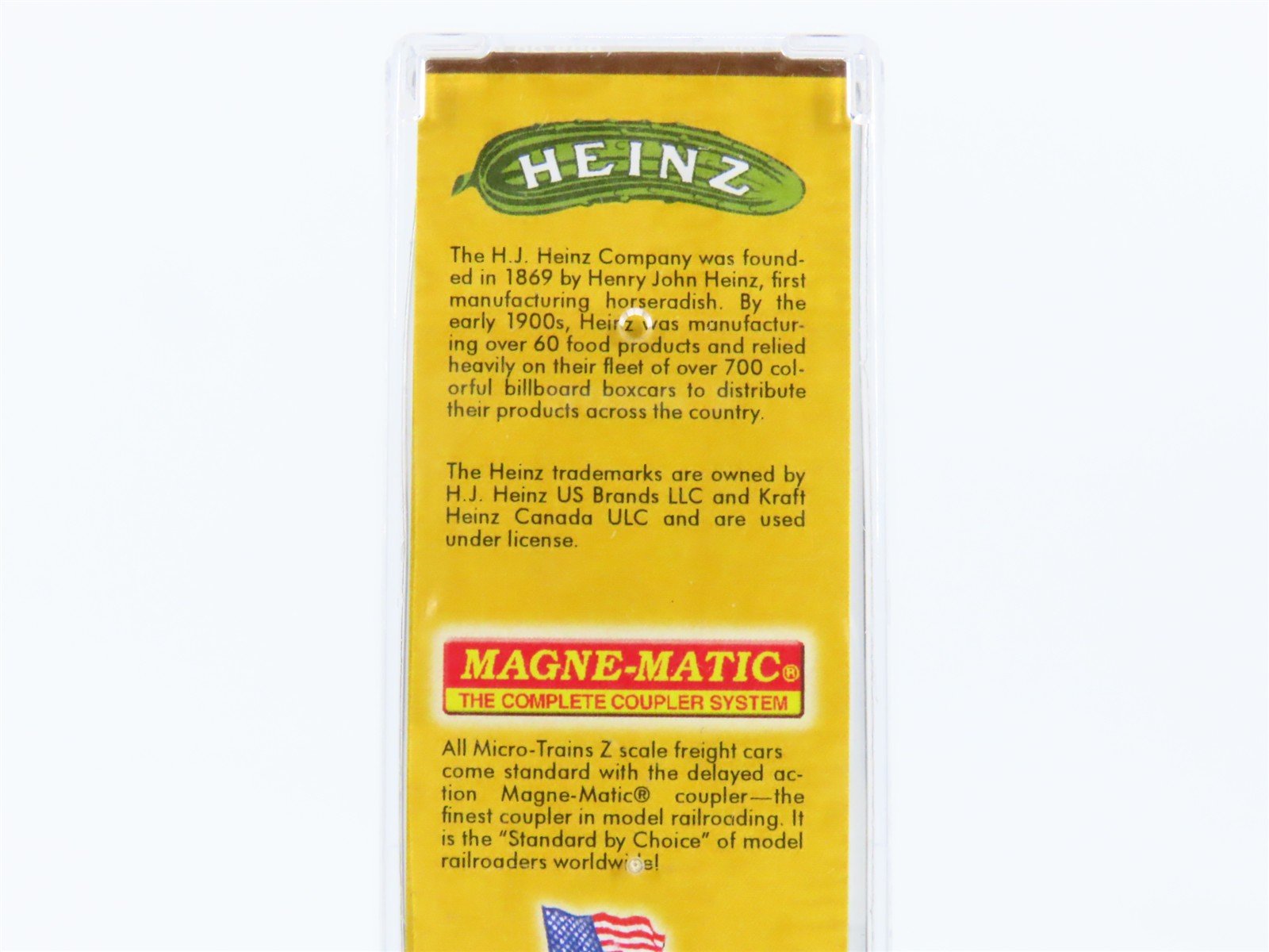 Z Scale Micro-Trains MTL 51800660 HJHC Heinz 57 Varieties 40' Wood Reefer #466