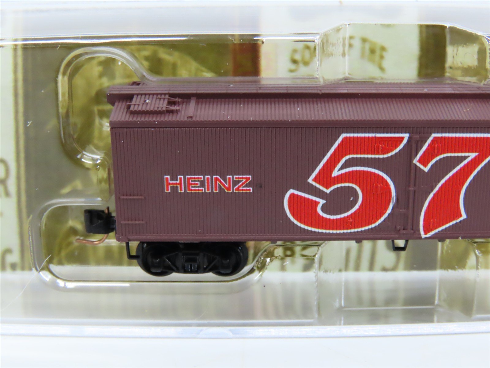 Z Scale Micro-Trains MTL 51800490 HJHC Heinz 57 Varieties 40' Wood Reefer #496