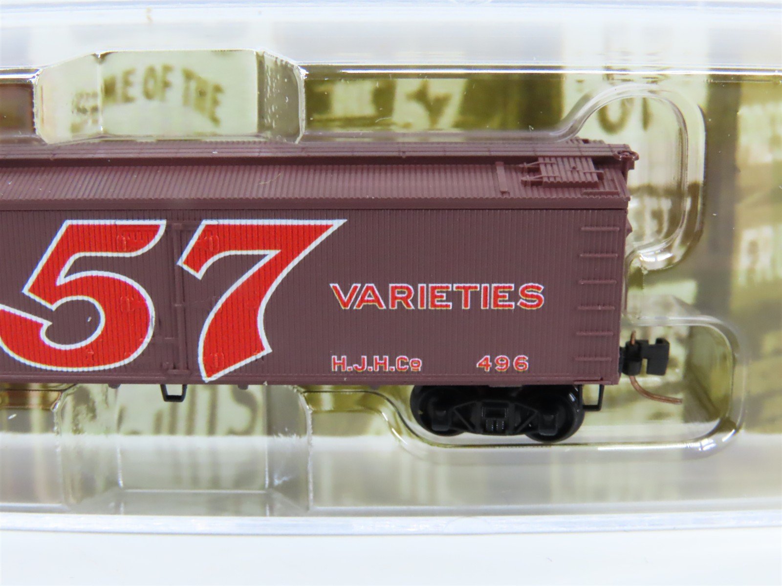Z Scale Micro-Trains MTL 51800490 HJHC Heinz 57 Varieties 40' Wood Reefer #496