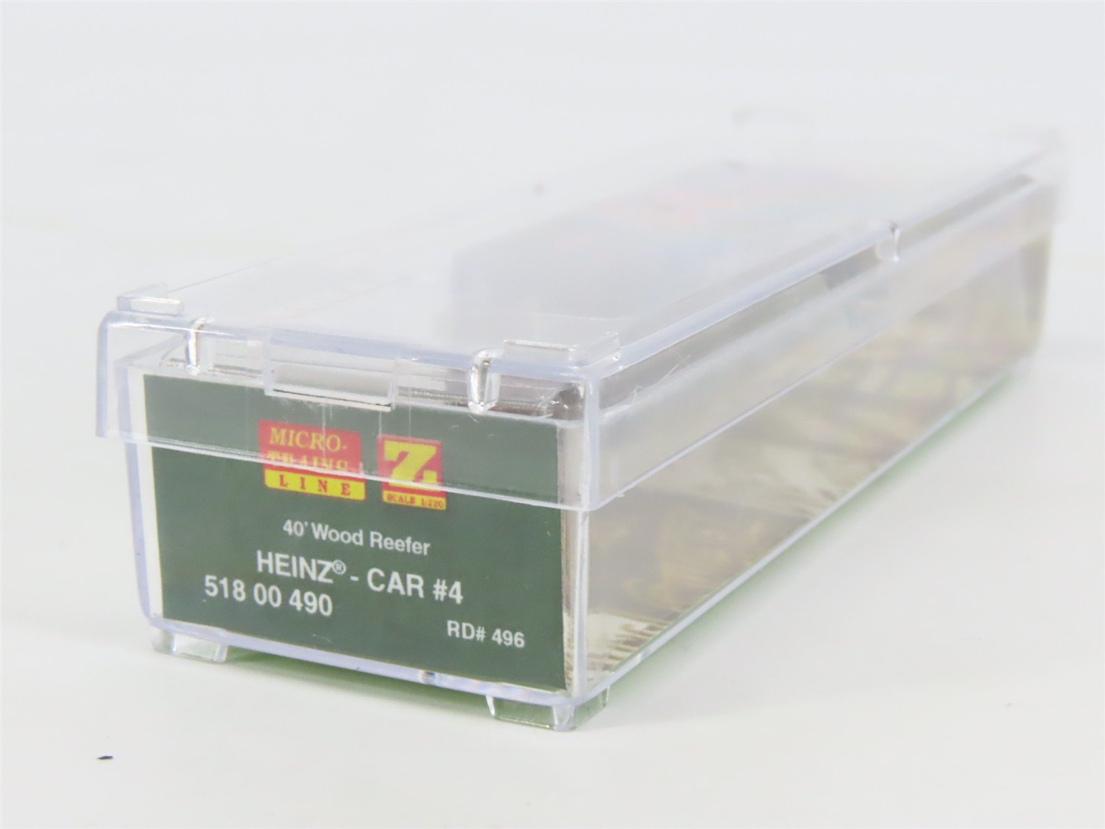 Z Scale Micro-Trains MTL 51800490 HJHC Heinz 57 Varieties 40' Wood Reefer #496