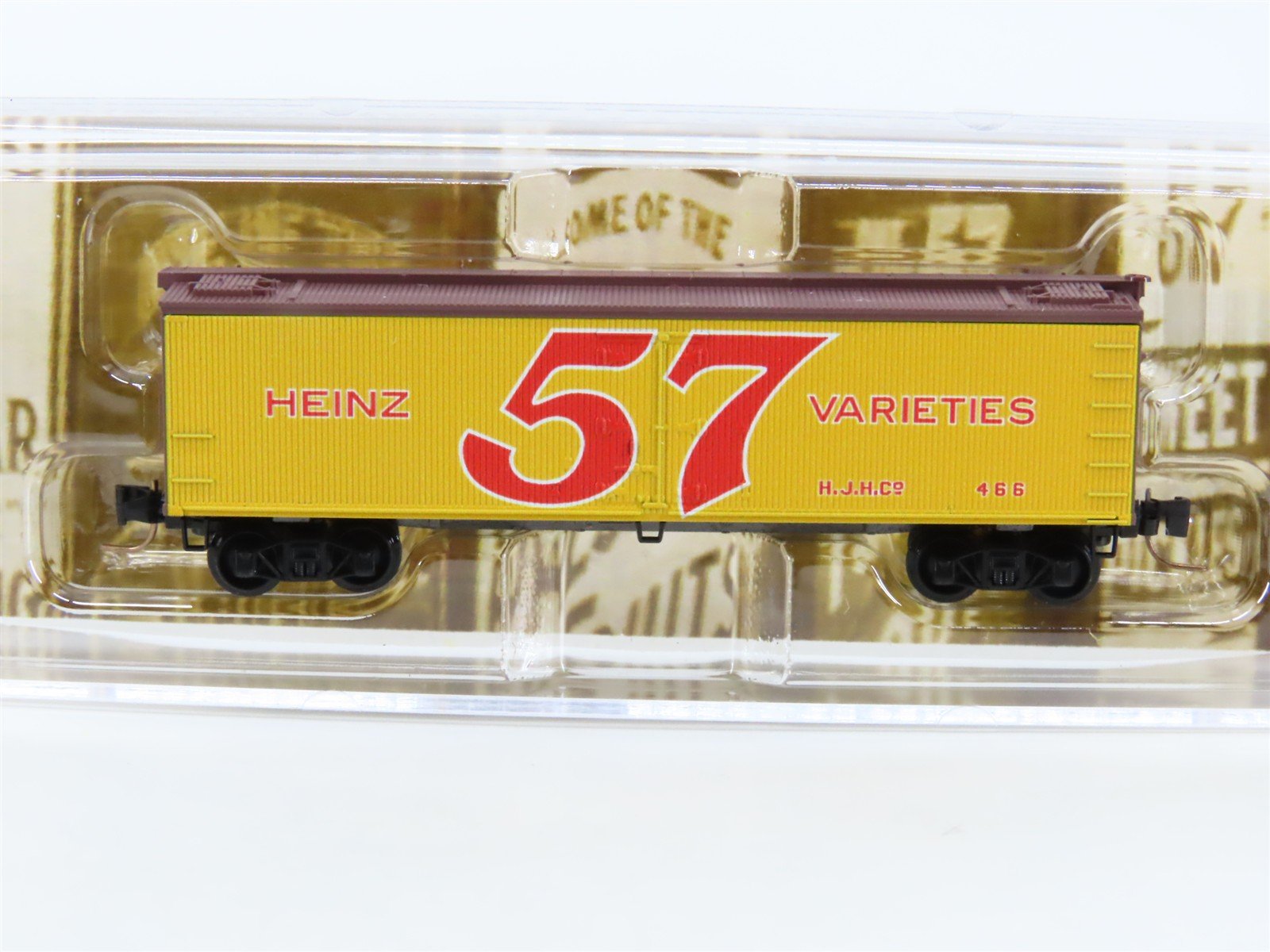 Z Scale Micro-Trains MTL 51800660 HJHC Heinz 57 Varieties 40' Wood Reefer #466