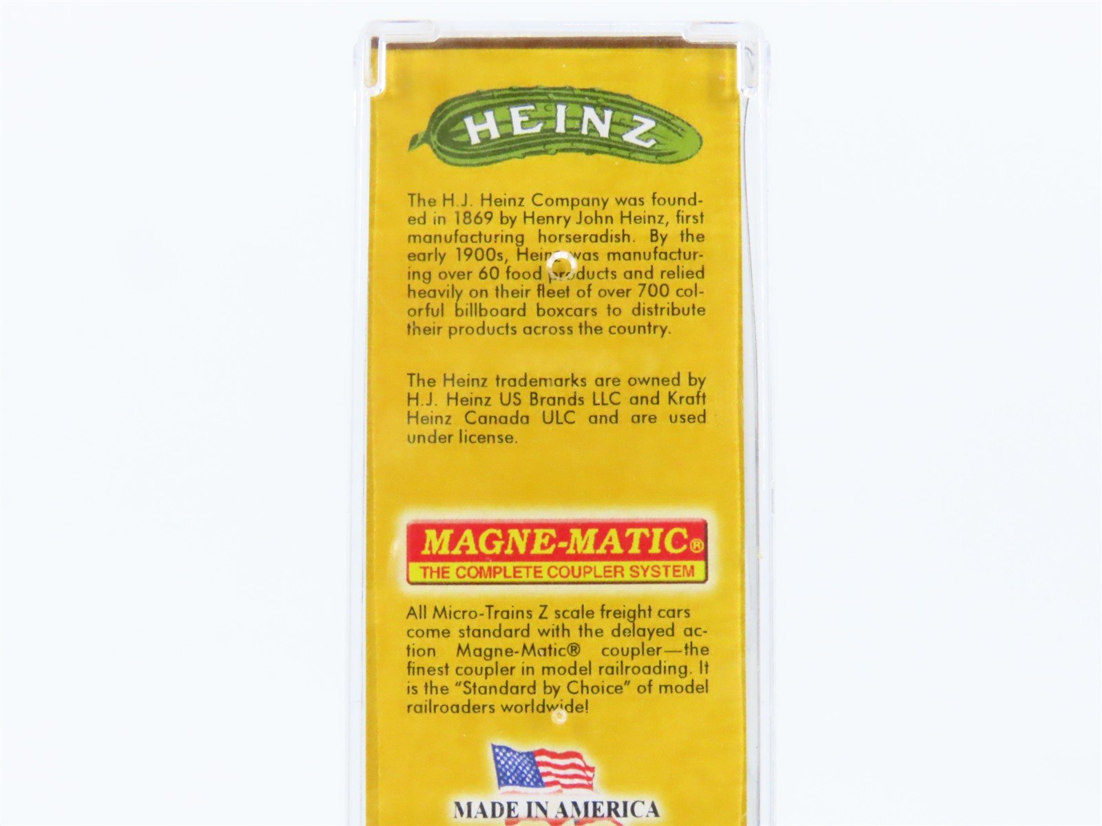Z Scale Micro-Trains MTL 51800660 HJHC Heinz 57 Varieties 40' Wood Reefer #466