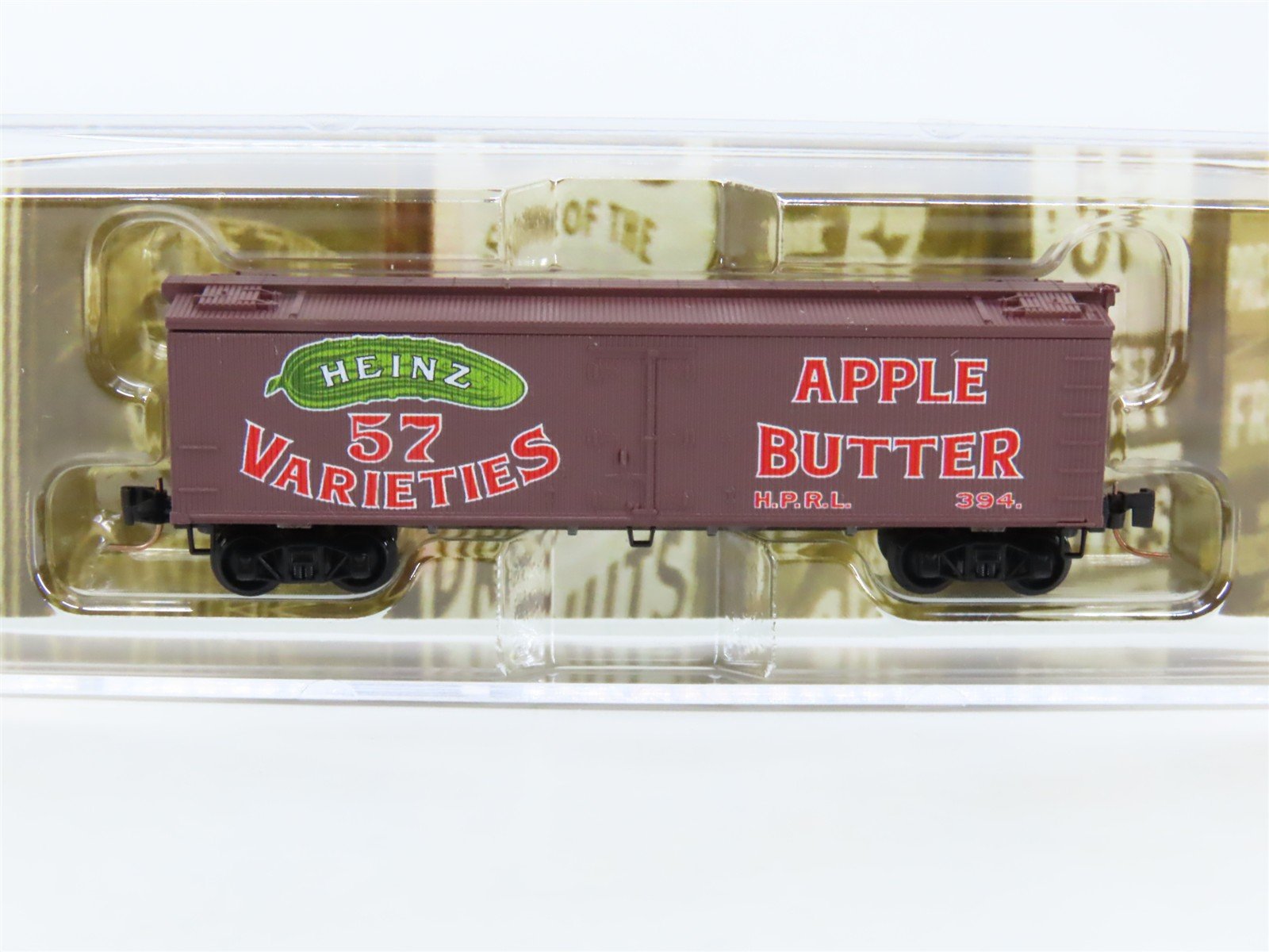 Z Scale Micro-Trains MTL 51800530 HPRL Heinz Apple Butter 40' Wood Reefer #394