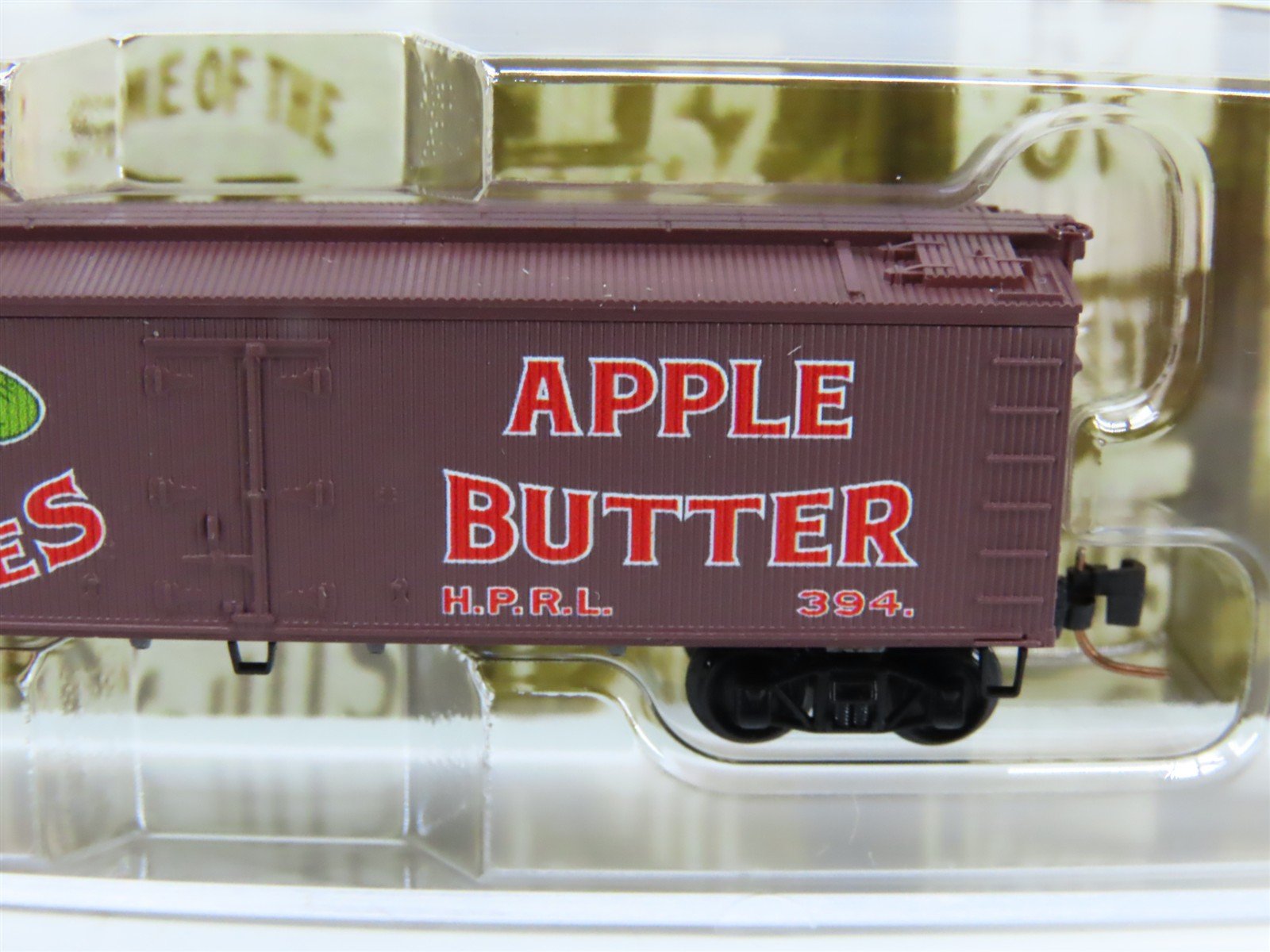 Z Scale Micro-Trains MTL 51800530 HPRL Heinz Apple Butter 40' Wood Reefer #394