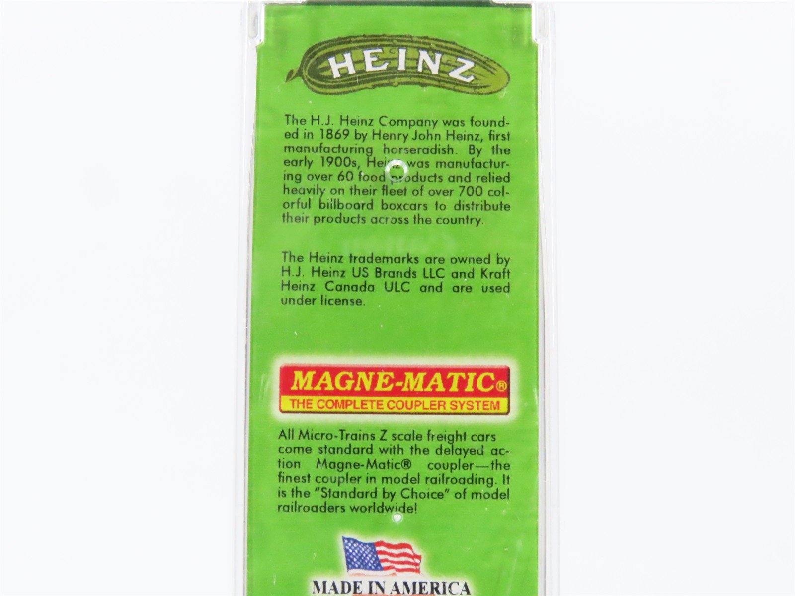 Z Scale Micro-Trains MTL 51800570 HJHC Heinz Tomato Ketchup 40' Wood Reefer #456