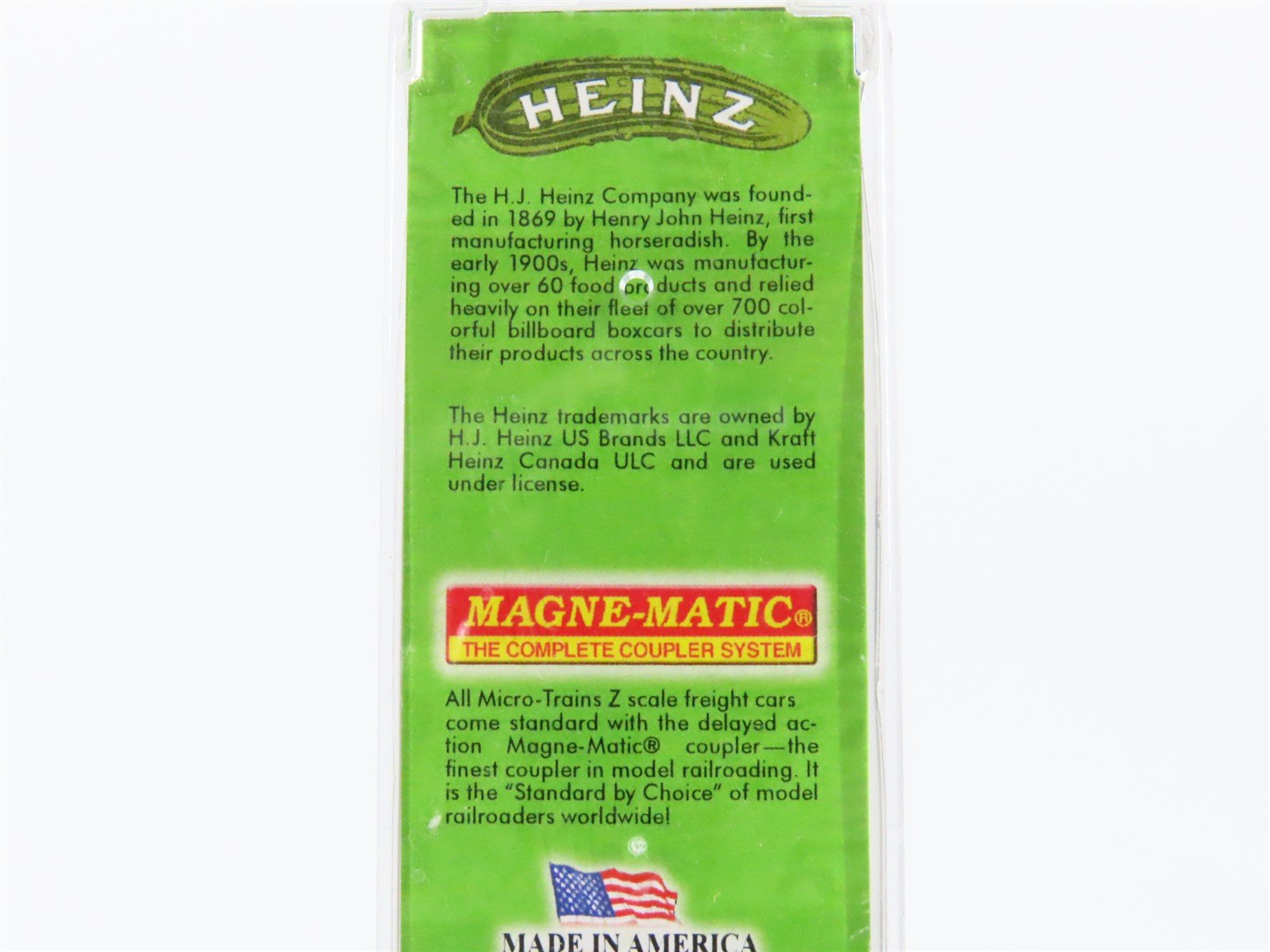 Z Scale Micro-Trains MTL 51800510 HPRL Heinz Baked Beans 40' Wood Reefer #322