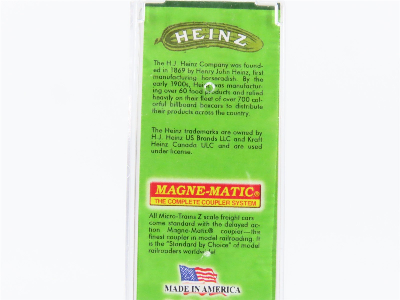 Z Scale Micro-Trains MTL 51800550 HPFL Heinz Pickles 40' Wood Reefer #2042
