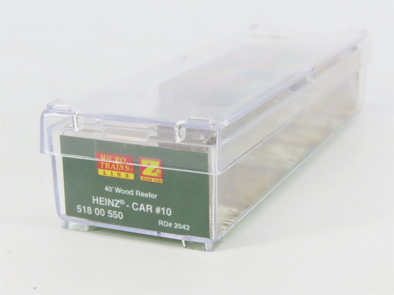 Z Scale Micro-Trains MTL 51800550 HPFL Heinz Pickles 40' Wood Reefer #2042
