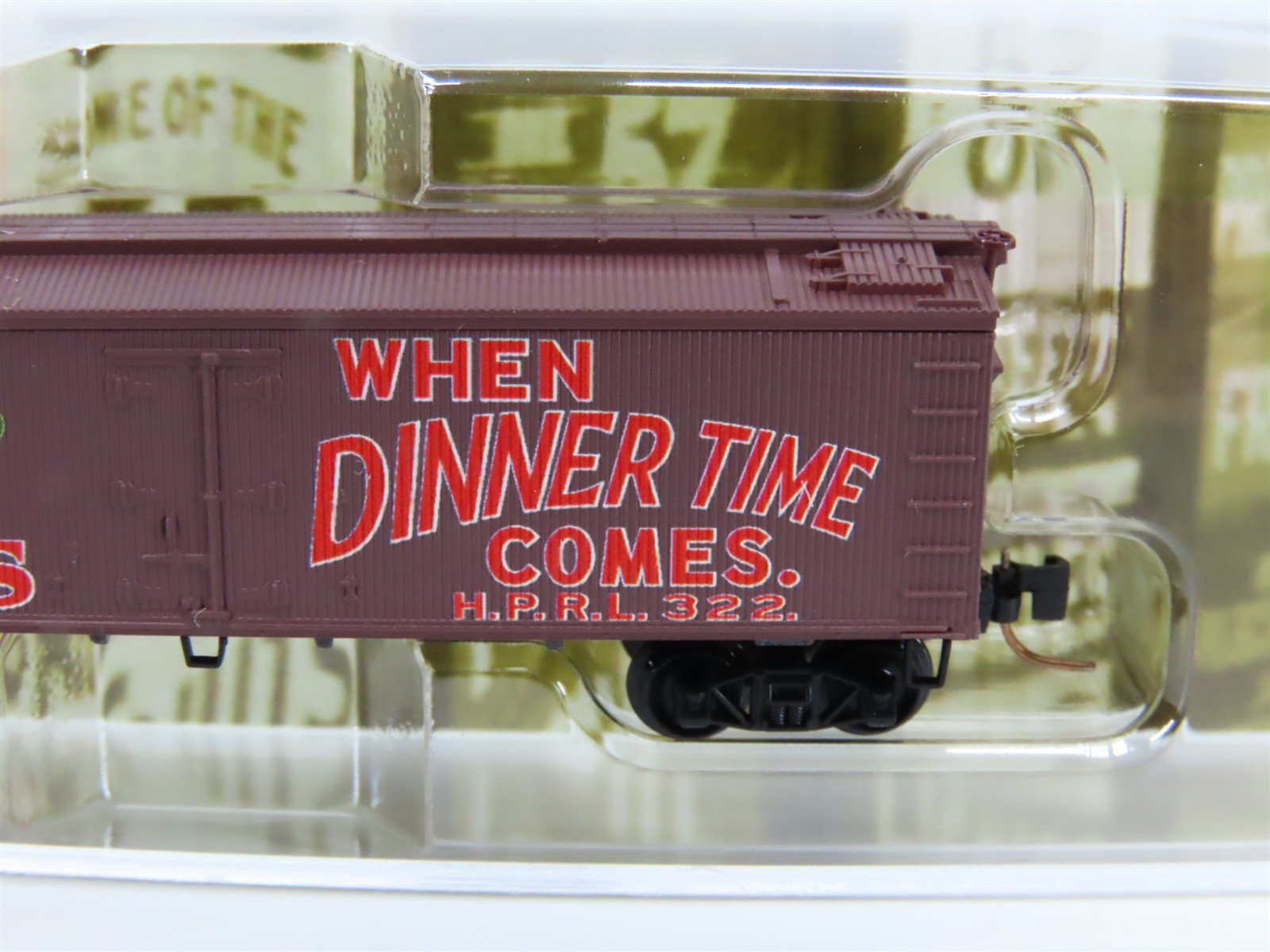 Z Scale Micro-Trains MTL 51800510 HPRL Heinz Baked Beans 40' Wood Reefer #322