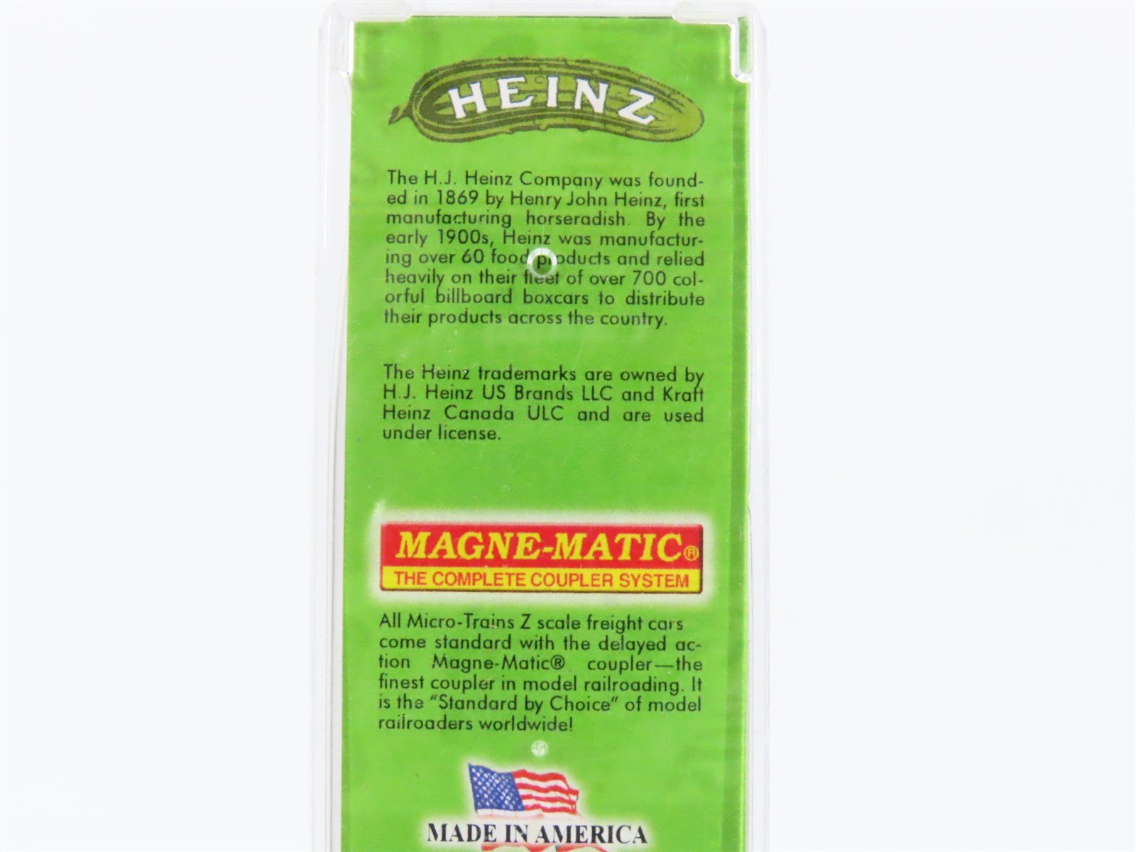 Z Scale Micro-Trains MTL 51800510 HPRL Heinz Baked Beans 40' Wood Reefer #322