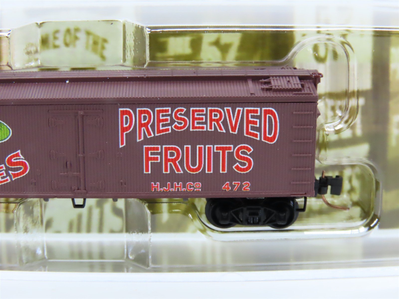 Z Scale Micro-Trains MTL 51800470 HJHC Heinz 57 Varieties 40' Wood Reefer #472