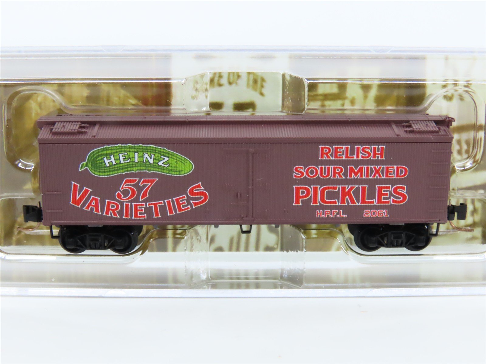 Z Scale Micro-Trains MTL 51800560 HPFL Heinz 57 Varieties 40' Wood Reefer #2061