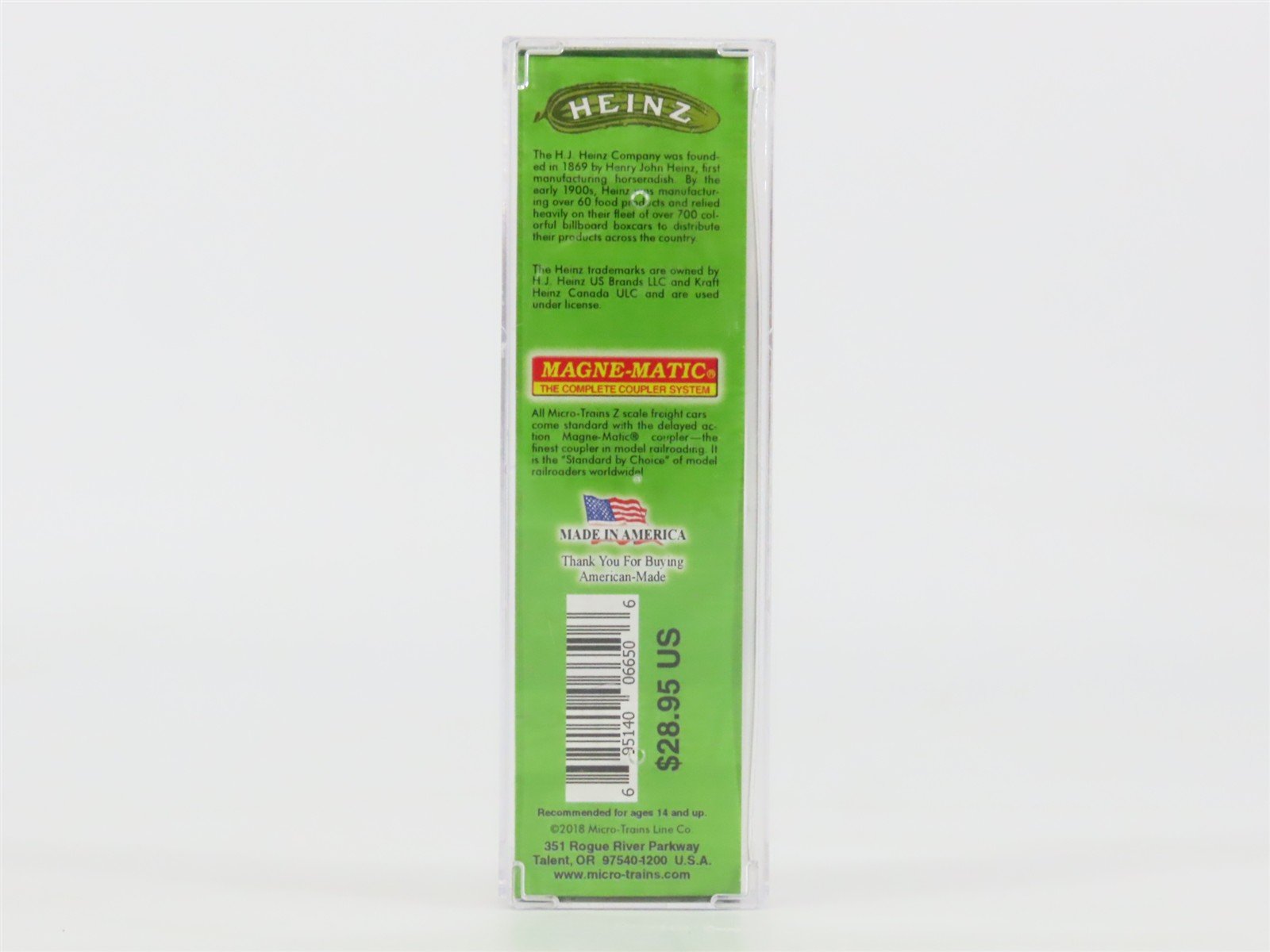 Z Scale Micro-Trains MTL 51800560 HPFL Heinz 57 Varieties 40' Wood Reefer #2061