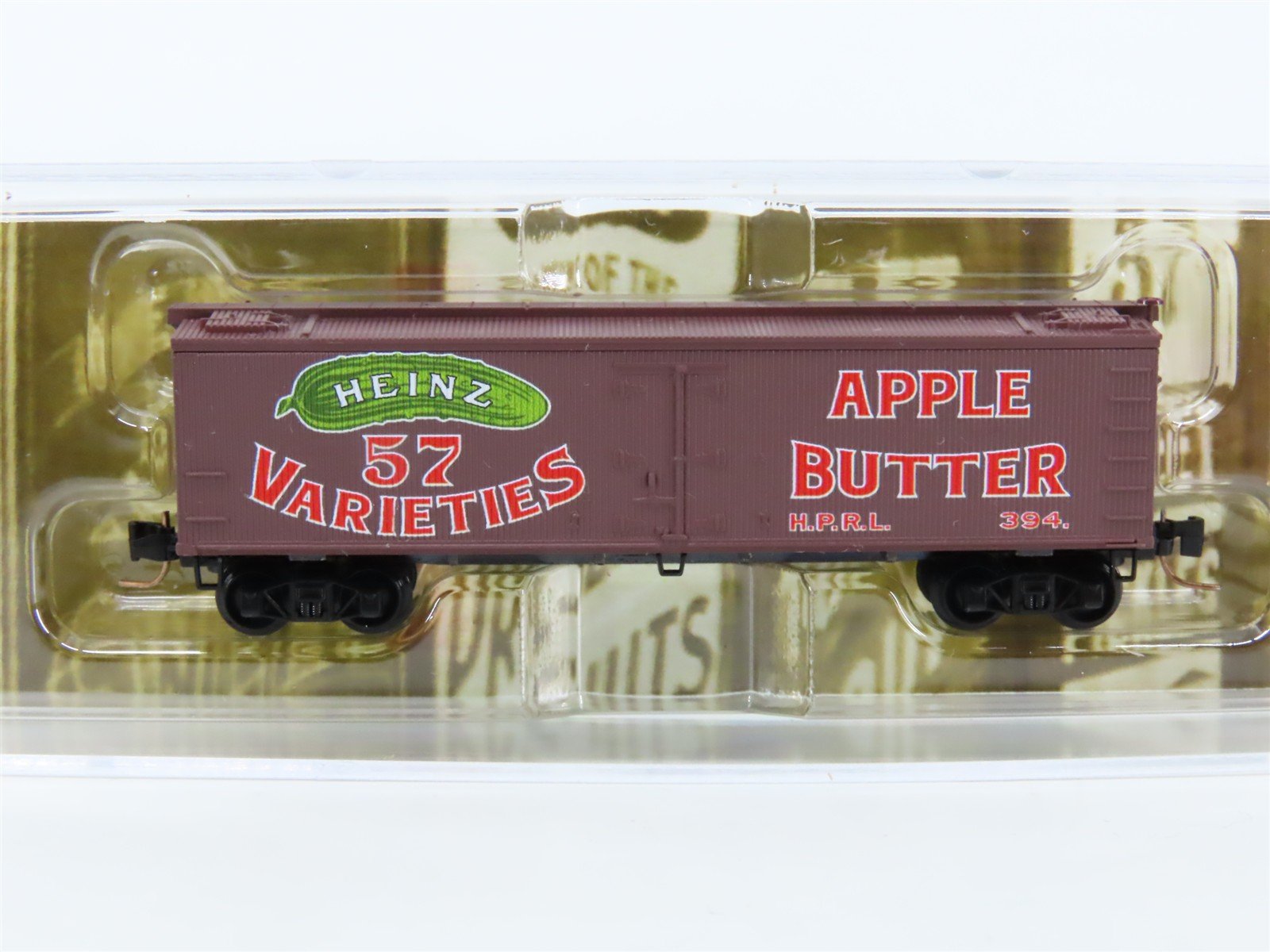 Z Scale Micro-Trains MTL 51800530 HPRL Heinz Apple Butter 40' Wood Reefer #394