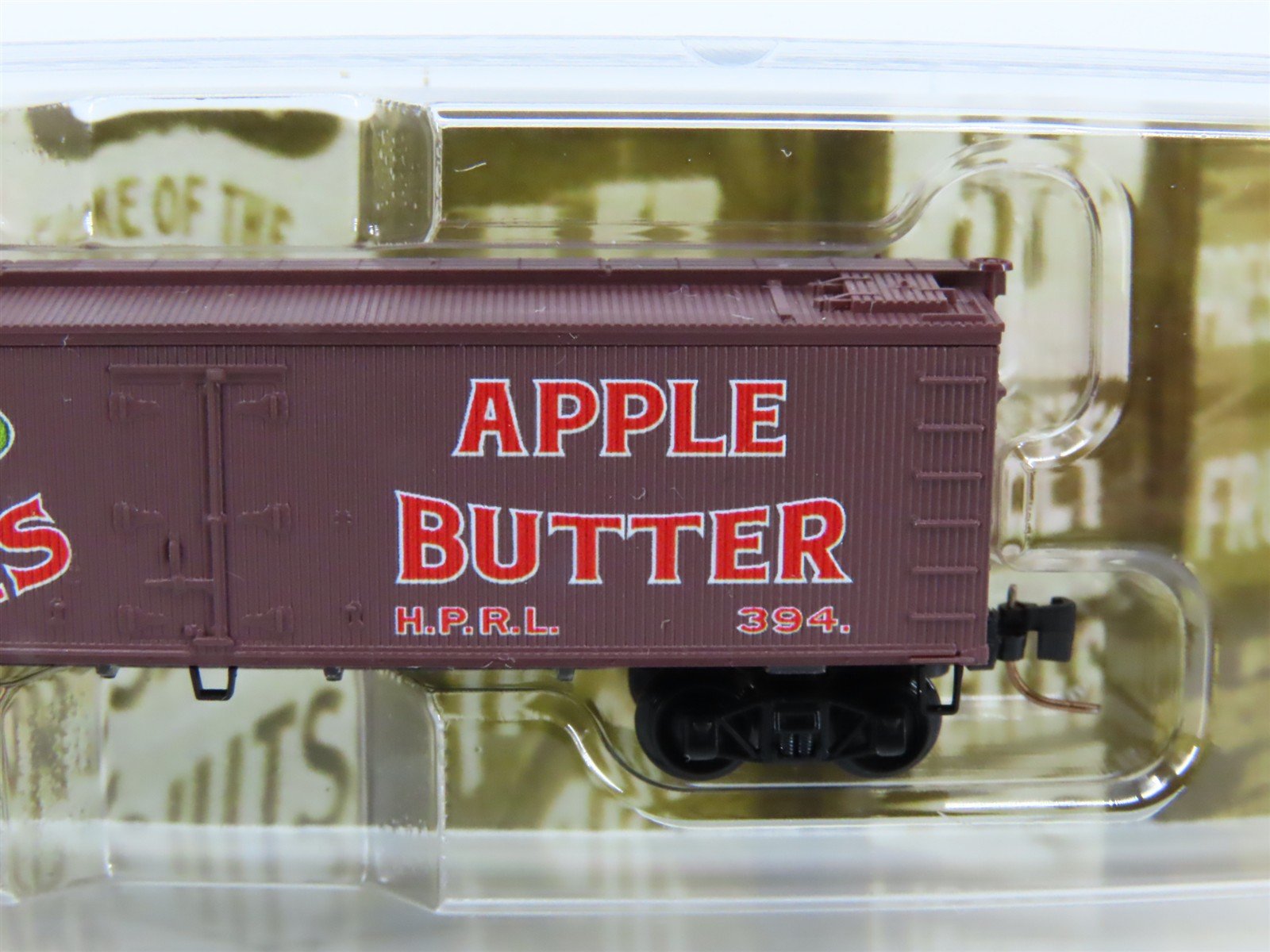 Z Scale Micro-Trains MTL 51800530 HPRL Heinz Apple Butter 40' Wood Reefer #394