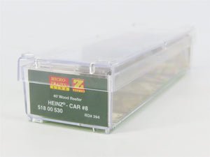 Z Scale Micro-Trains MTL 51800530 HPRL Heinz Apple Butter 40' Wood Reefer #394