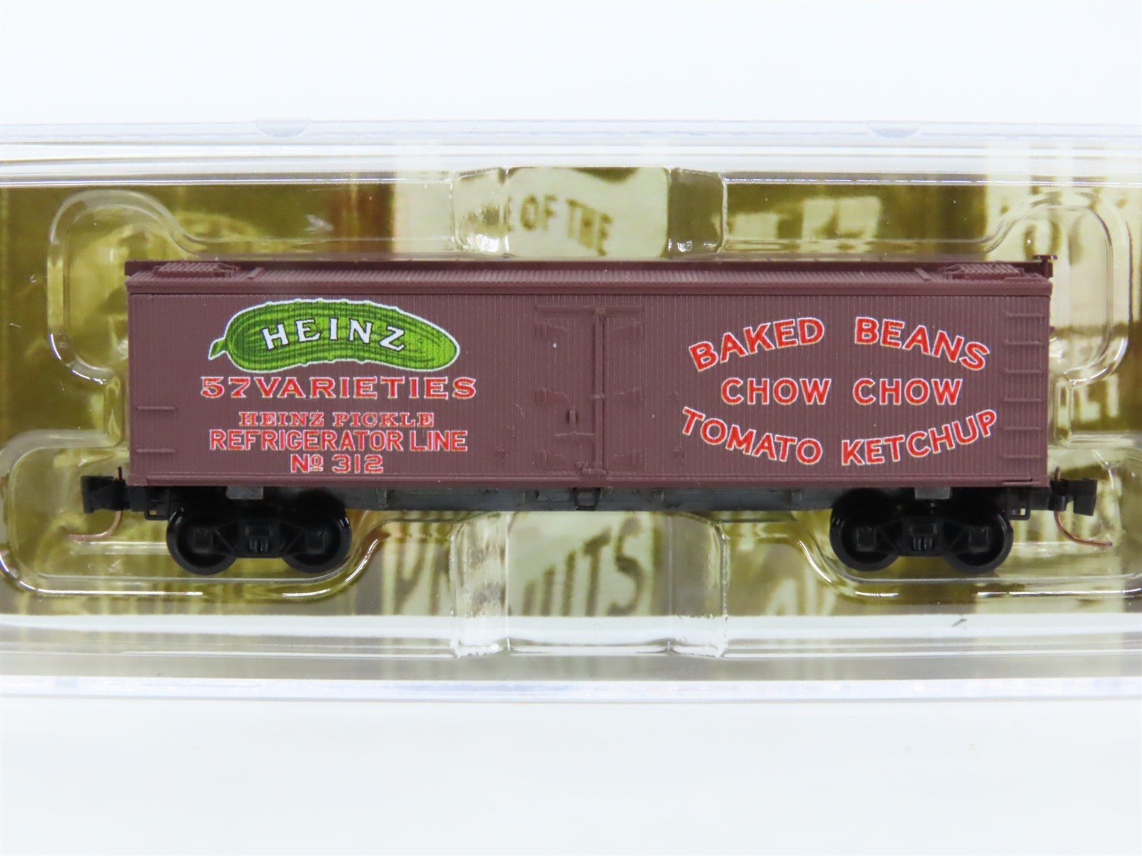 Z Scale Micro-Trains MTL 51800540 HPRL Heinz 57 Varieties 40' Wood Reefer #312