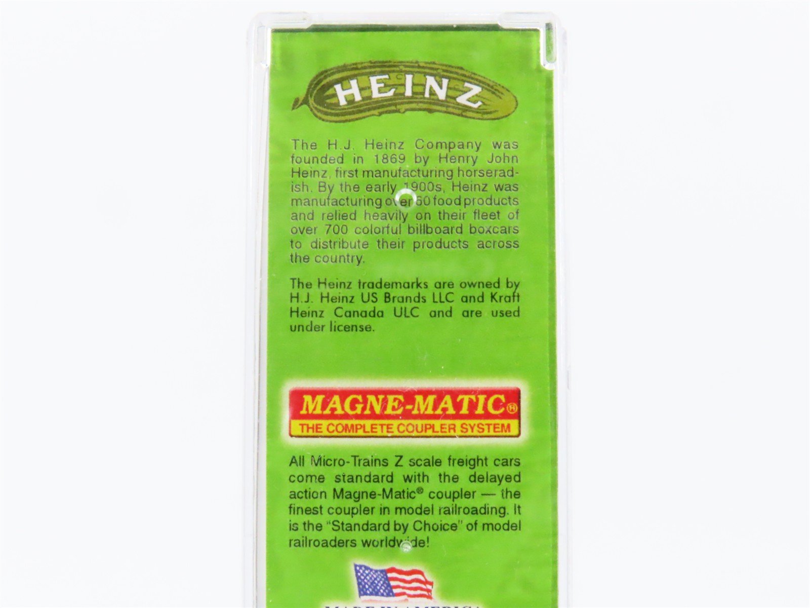 Z Scale Micro-Trains MTL 51800460 HPRL Heinz Apple Butter 40' Wood Reefer #374