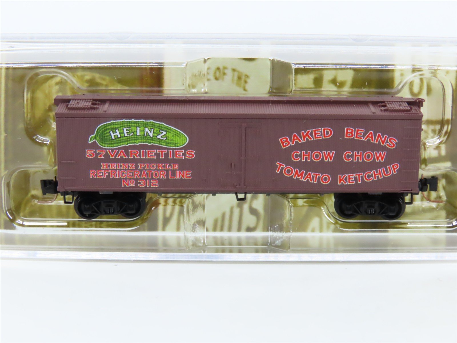 Z Scale Micro-Trains MTL 51800540 HPRL Heinz 57 Varieties 40' Wood Reefer #312