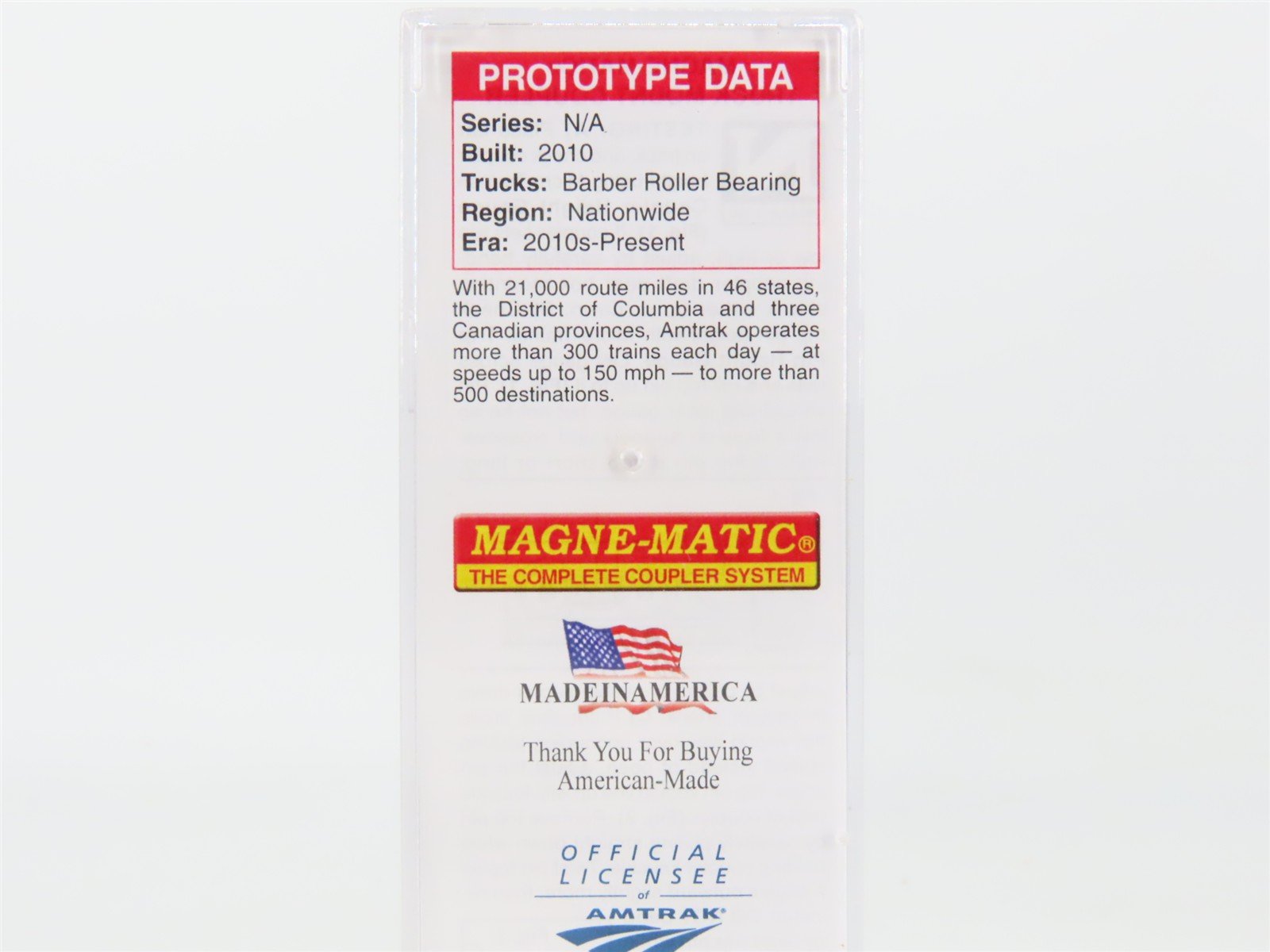 N Scale Micro-Trains MTL 06453510 AMTK Amtrak 57' Converted TOFC Flat Car #15559