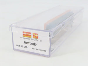 N Scale Micro-Trains MTL 06453510 AMTK Amtrak 57' Converted TOFC Flat Car #15559