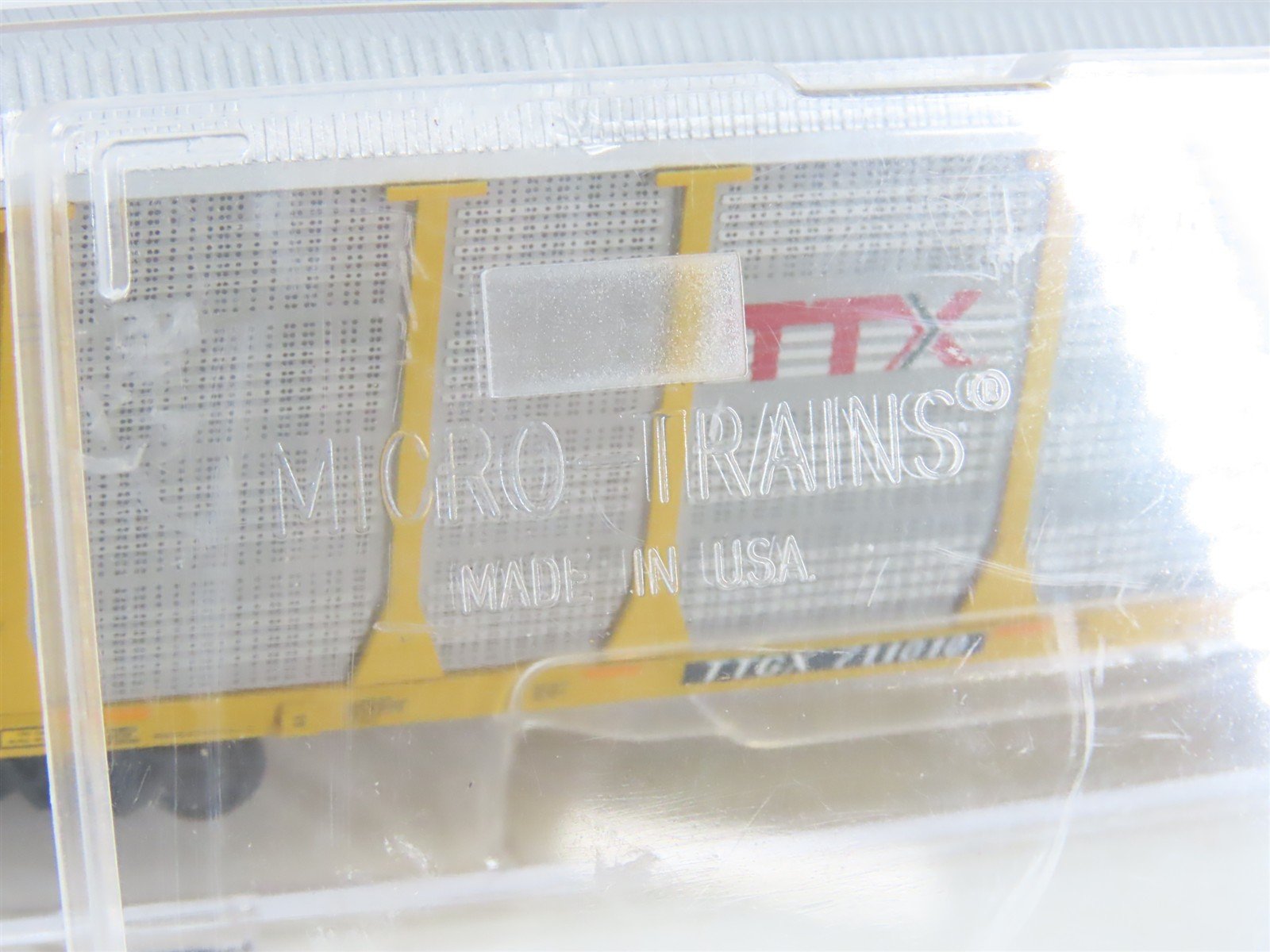N Scale Micro-Trains MTL 11100382 TTGX TTX 89' Tri-Level Closed Autorack #711010