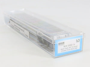 N Micro-Trains MTL BLW 2000-16 AMTK Amtrak Auto-Train 89' Tri-Level Autorack