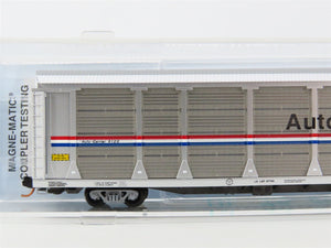 N Micro-Trains MTL BLW 2000-16 AMTK Amtrak Auto-Train 89' Tri-Level Autorack