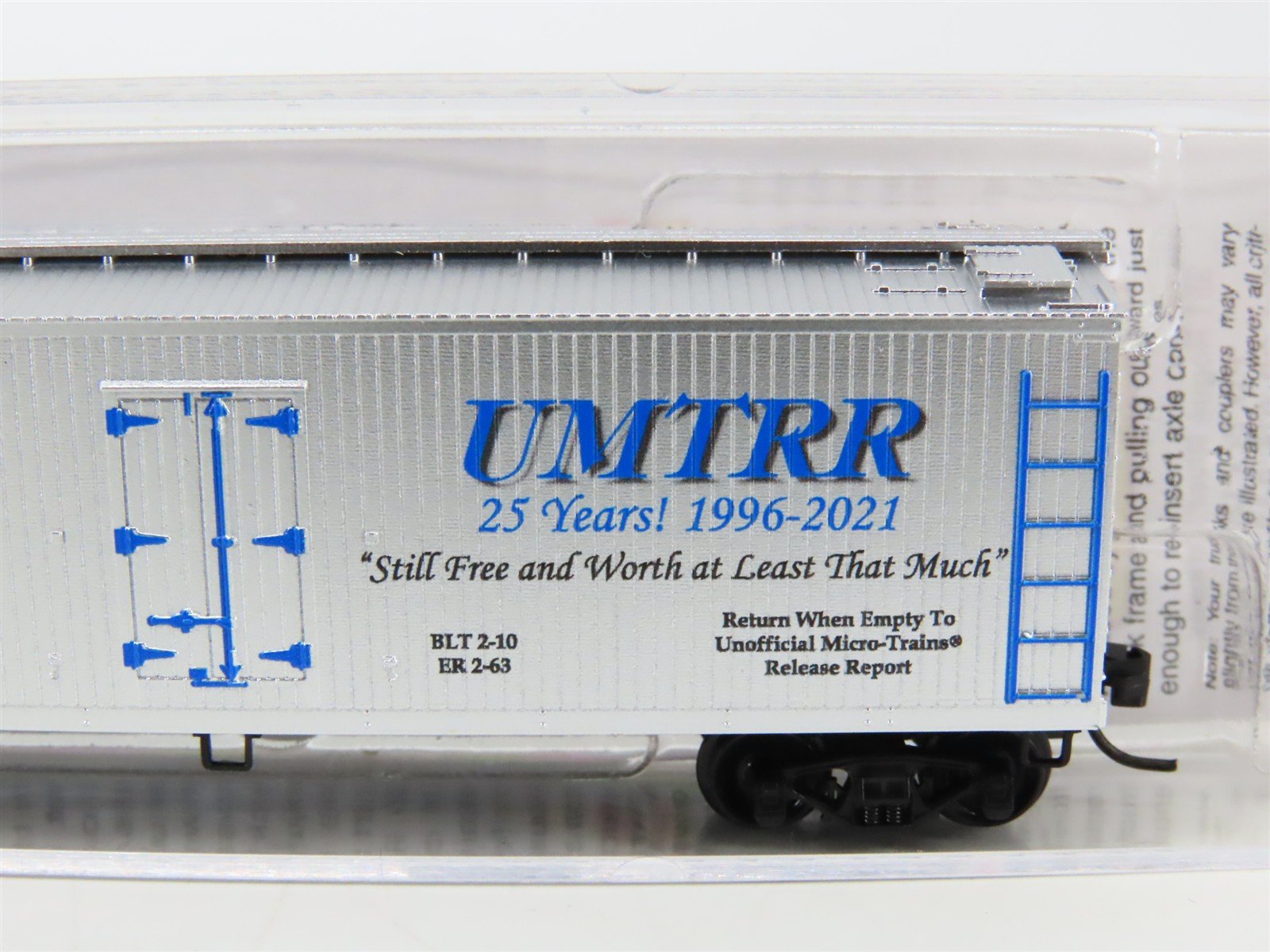 N Micro-Trains MTL 04991049 NSE 21-177 W&NY UMTRR Byte Service Only Reefer #2021