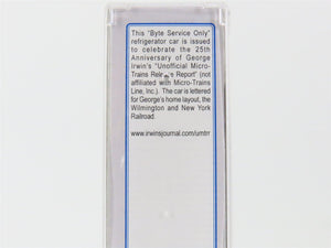 N Micro-Trains MTL 04991049 NSE 21-177 W&NY UMTRR Byte Service Only Reefer #2021