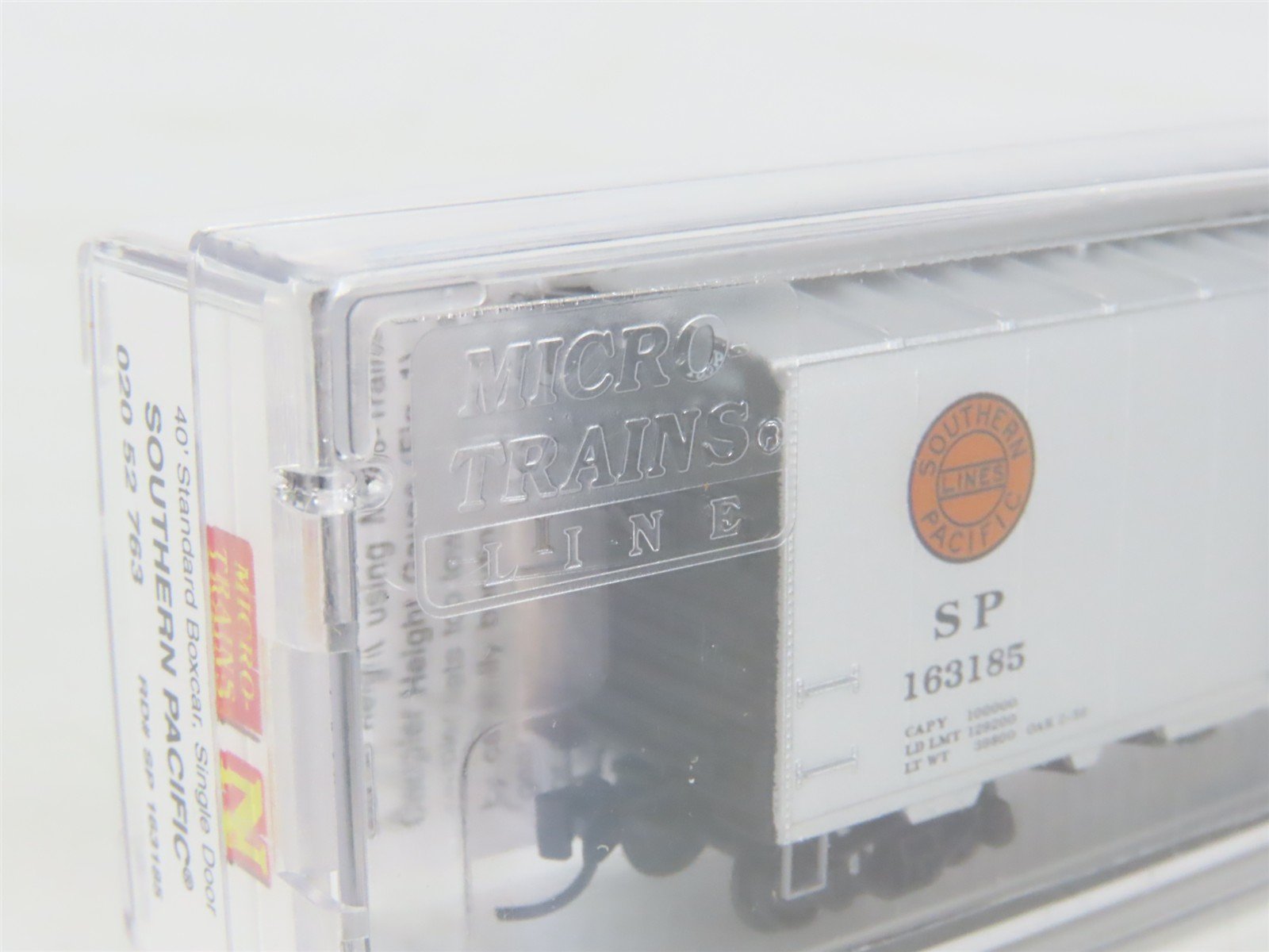 N Micro-Trains MTL 02052763 SP Southern Pacific Overnights 40' Box Car #163185